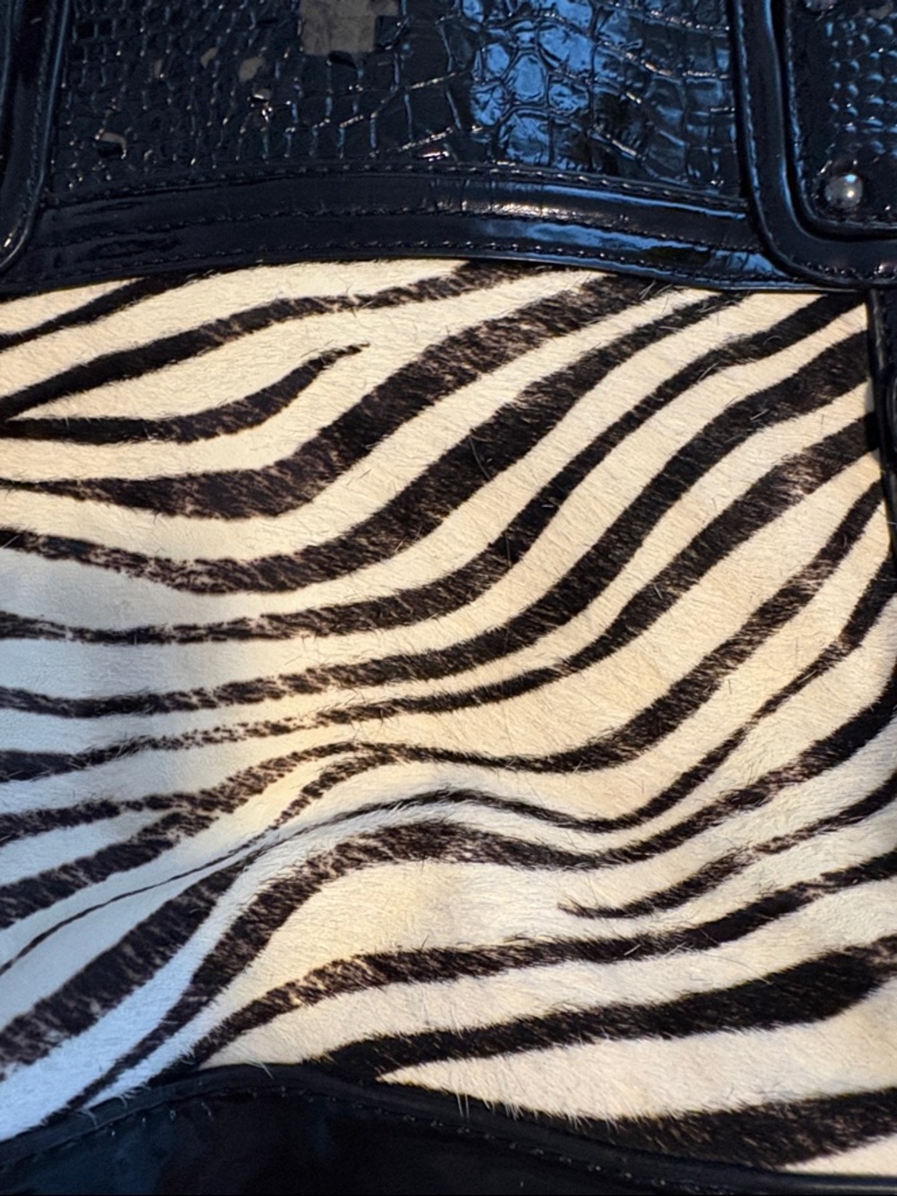 Nine West Zebra Purse - Picture 2 of 11